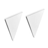 Maxbell 2Pcs Corner Air Diverter for 2 x 2Ft Ceiling Air Diffusers Sturdy for Home