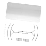 Maxbell Floor Air Conditioner Vent Deflector Anti Wind Baffle Prevent Direct Blowing 60cmx30cm