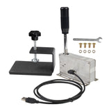 Maxbell USB Sequential Shifter Convenient Game Game Accessories PC Simulator Shifter Black