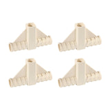Maxbell 4 Pieces Tent Pole Connectors Easy Setup Premium Portable Gazebo Tent Joints 10.1cmx6.1cm
