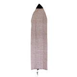 Maxbell 6ft Surfboard Shortboard Striped Terry Cloth Sock Surf Board Cover Red Gray - Aladdin Shoppers