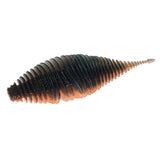 Maxbell Soft Fishing Lure Portable Lifelike Fishing Accessories for Bass Trout River Orange