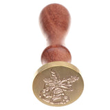 Maxbell Retro Sealing Wax Seal Stamp Christmas Snowflake Bells for Invitation Cards