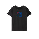 Maxbell Maxbell Women's T Shirt Summer Soft Comfortable Basic Tee for Beach Vacation Holiday XXL Black
