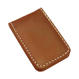 Maxbell 4xMagnetic Money Clip Dollar Cash Clamp Card Holder Wallet Brown_60x41x8mm