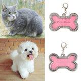 Maxbell Maxbell Pet Id Tags Dog Cat Tag Dog Identification DIY Name Address Telephone  Bone