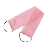 Maxbell Exfoliating Washcloth Convenient Smooth Skin for Men and Women Body Scrubber Pink