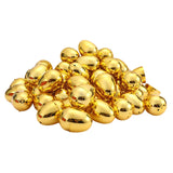 Maxbell Filled Easter Eggs Ornaments Novelty Faux Egg for Awards Party Supplies Kids 50 pieces