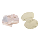 Maxbell Footful Ballet/Belly Dance 2-Hole Foot Thong Socks +Gel Forefoot Cushion S