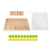 Maxbell Educational Toy for Kids 3 4 5 Year Old Home Portable Number Counting Blocks