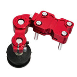 Maxbell Motorcycle Chain Adjuster Universal Premium High Performance Tensioner Guide Red