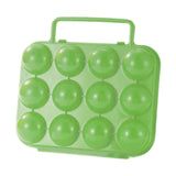 Maxbell Camping Egg Holder Egg Carriage Egg Container for Hiking Camping Backpacking Green