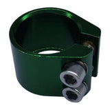 Maxbell Bicycle Seat Post Clamp Easy Installation 1.13 inch Road Bike Seatpost Clamp Green