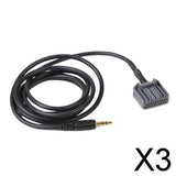 Maxbell 3xAudio Cable 3.5MM Adapter for Honda CRV Civic Accord Auxiliary MP3