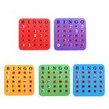 Maxbell 5 Pieces Bingo Game Cards Large Print Bingo Cardboard for Large Group Adults