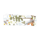 Maxbell Wall Sticker Cartoon Animals Wall Decal for Cabinet Children's Room Cupboard