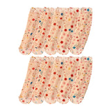 Maxbell Womens Socks 5 Pairs Cool Comfortable Breathable Mid Calf Flower Transparent