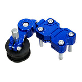 Maxbell Motorcycle Chain Adjuster Universal Premium High Performance Tensioner Guide Blue
