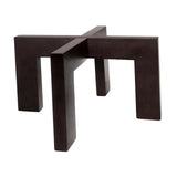 Maxbell Wood Plant Stand Outdoor Rustic Plant Shelf for Farmhouse Garden Dining Room