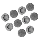 Maxbell 10Pcs Replacement Pads for Window Cleaning Robot Universal Microfiber Cloth Fleece Texture
