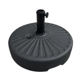 Fillable Umbrella Base Stable Repair Parasol Base for Outdoor Patio Backyard Round