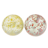 2Pcs 35mm Glass Marble Balls, Perfect for Vase, Landscapes, Fish Tank Aquariums, Collection, Novelties, Party Favors - Aladdin Shoppers