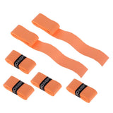 Maxbell Maxbell 6 Pieces Tennis Badminton Squash Racket Grip Overgrip Tape Orange