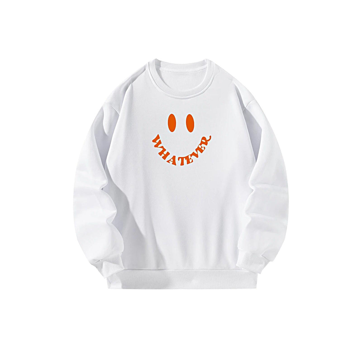Maxbell Maxbell Womens Sweatshirt Winter Cute Pullover Sweatshirt for Street Camping Fishing XXL White