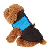 Maxbell Maxbell Dog Winter Warm Coat Vest Waterproof Jacket Down Vest Puppy Clothes  Blue S