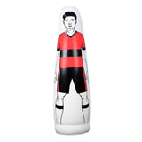 Maxbell Inflatable Football Training Dummy Defender Wall Durable Boxing Punching Bag red 160cm