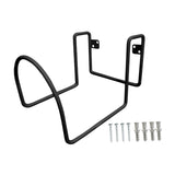 Maxbell Garden Hose Holder Metal Garage Storage Utility Hook for Garage Outside Yard black