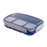 Maxbell Bento Lunch Box Large Capacity Leakproof Salad Box for Picnic Kitchen Travel blue