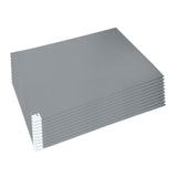 Maxbell 10Pcs Sticky Mat for Cleanroom Portable Walk Off Mat for Hotels Home Rentals gray