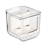 Maxbell Automatic Parrot Feeder Storage Food Dispenser for Small Birds Budgies Finch