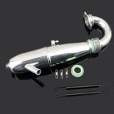 Maxbell 14T Gear Flywheel Assembly Bearing Clutch+Exhaust Pipe Tubing for 1/8 RC Car