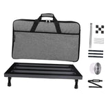 Maxbell Guitar Effect Pedal Board Effects Bracket for Home Concert Stage Performance 56cmx32cm