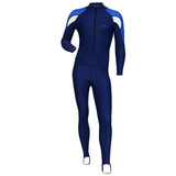 Maxbell Maxbell Scuba Diving Snorkeling Surfing Suit Zip Full Wetsuit 4XL White for Men