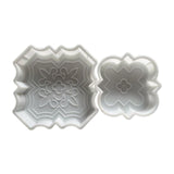 Maxbell 2 Pieces Concrete Brick Molding Form DIY Template for Picnic Areas Versatile