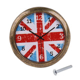 Maxbell Maxbell Classic Clock Door Drawer Bin Pull Knob Closet Wardrobe Handle British Flag