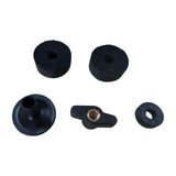 Maxbell Cymbal Accessories Sturdy Portable Cymbal Stand Felt for Percussion Drum Set Black