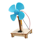 DIY Fan Motor Model Toy Electric Fan Motor for Kids Beginners Boys and Girls