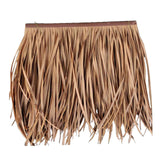 Maxbell Artificial Palm Thatch Roofing Realistic Straw Thatch Roof for Hut Bar Decor Style E