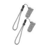 Maxbell 2Pcs Single Finger Fishing Gloves Protector Cover Outdoor Index Finger Stall 24.5cmx2.5cm