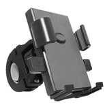 Bike Phone Holder Mount, 360° Adjustable, Vibration-Resistant, Firm Grip, Compatible with 4.7-7 inch Smartphones Black Standard Handlebar