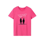 Maxbell Maxbell Womens T Shirt Summer Soft Streetwear Crew Neck Shirt for Beach Camping Trip XXL Rose Pink