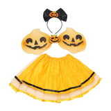 Maxbell Girls Pumpkin Costume Halloween Costume for Photography Props Dance Festival