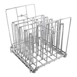 Maxbell Anti Float Stainless Foldable Sous Vide Rack Accessory 5 Adjustable Dividers