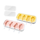 Maxbell 2x Popsicle Moulds Sturdy Popsicle Maker for Children Friends Party Supplies