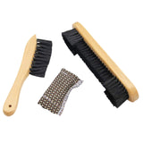Maxbell Pool Table Cleaning Brush Set Cue Cleaning Cloth Billiard Pool Table Cleaner wood