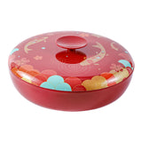Maxbell Rotate Candy Snacks Tray Divided Serving Tray for Storage Wedding Home Decor